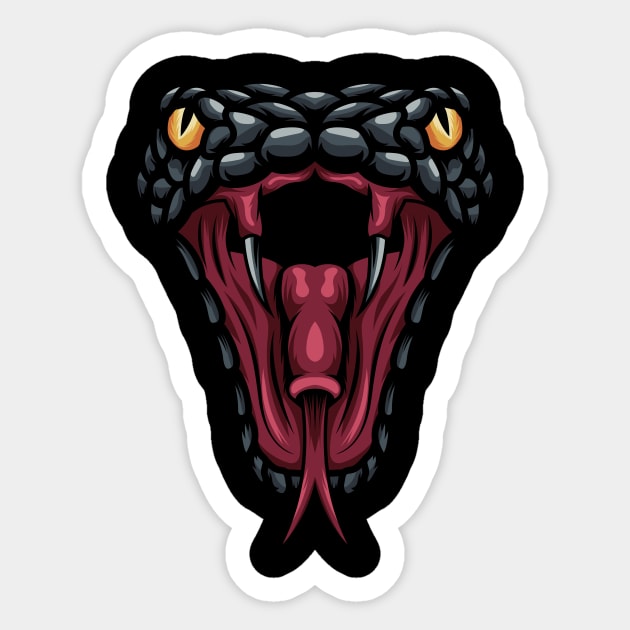 Viper Sticker by JagatKreasi